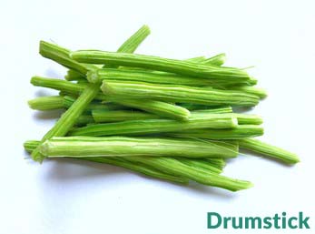 Vegetables That start with D